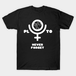 Pluto: Never Forget T-Shirt